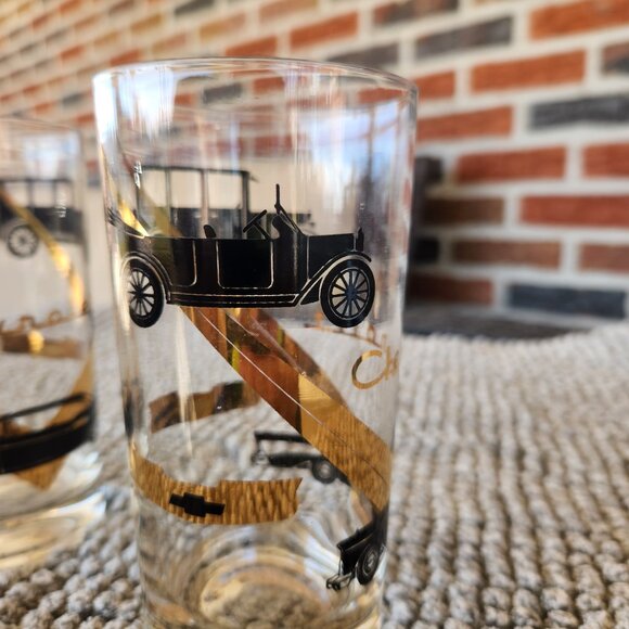 2 - Rare MCM Chevrolet Glasses - Picture 9 of 11